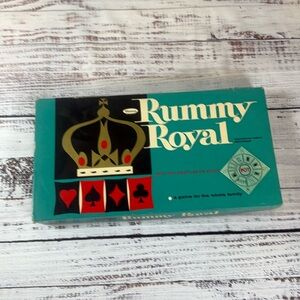 Rummy Royal Card Game - Teal and Black
